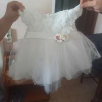 vestito bianco battesimo 