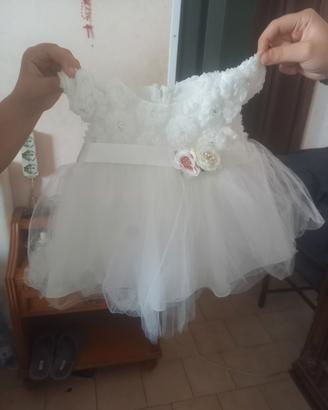 vestito bianco battesimo 