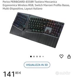 Tastiera Meccanica Ergonomica Periboard 835BR