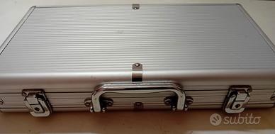 Valigia con fiches x poker