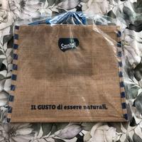 Borsa in juta originale "Santal" Nuova