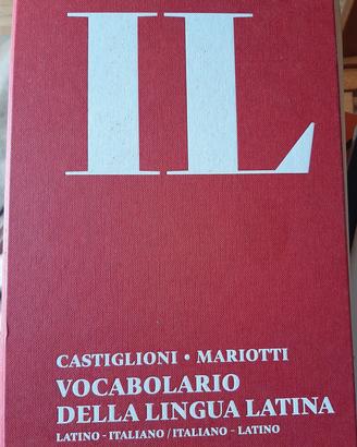 Vocabolario della lingua latina 