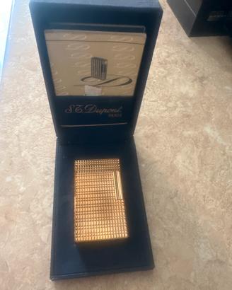 Accendino S.T. Dupont Ligne 1 vintage placcato oro