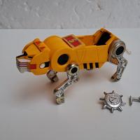 Voltron Leone Giallo Vintage 1984 con Accessori