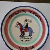 Piatto buon ricordo 12 Apostoli Verona