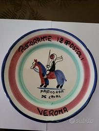 Piatto buon ricordo 12 Apostoli Verona