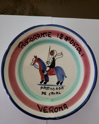 Piatto buon ricordo 12 Apostoli Verona