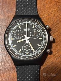 Swatch Chrono Nuovo NOS Black Friday SCB100 1990