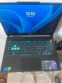 Notebook msi cyborg 15 a13v