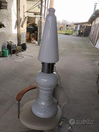 Lampada da terra birillo nason per Mazzega