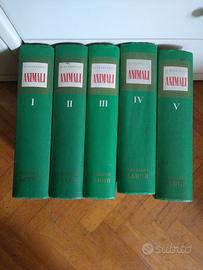 Enciclopedia Animali 5 volumi