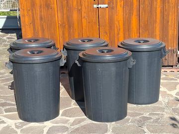 Bidoni con coperchio - 100 litri