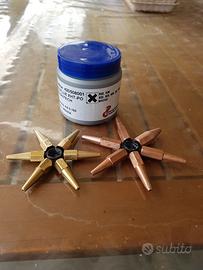 ugelli per cannello e polvere dissossidante 