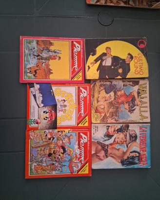 Maxi lotto 22 fumetti e libri vintage anni 60/70.