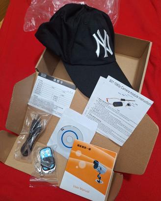 Berretto New York Yankees con TELECAMERA Full HD