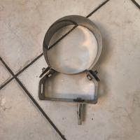 Staffa per canna fumaria acciaio