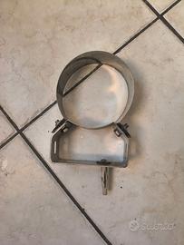 Staffa per canna fumaria acciaio