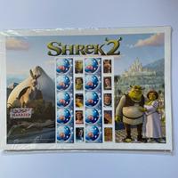 Francobolli Australia Shrek – foglietto completo