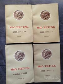 opere di  Mao Tse-tung 4 volumi 