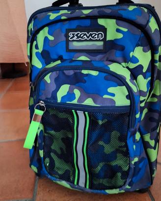 zaino scuola seven con rotelle