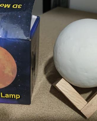 Luna 3D luminosa nuova