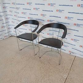 Coppia Sedie Design anni 80