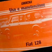 Manuale "Uso e Manutenzione" Fiat 128 Confort L