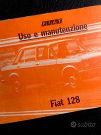 Manuale "Uso e Manutenzione" Fiat 128 Confort L