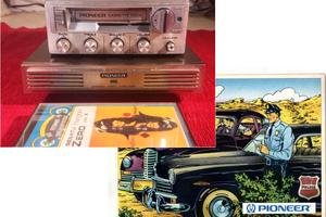 Pioneer per auto Stereo Cassette Deck KP-66G + GM4