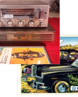 Pioneer per auto Stereo Cassette Deck KP-66G + GM4