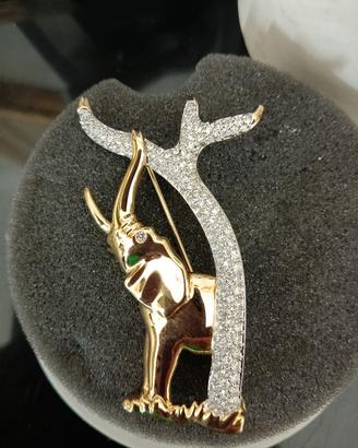 SPILLA ELEFANTE SCS 1994 SWAROVSKI