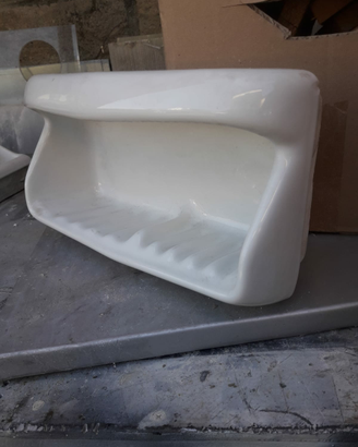 Accessori da bagno in ceramica anni '70