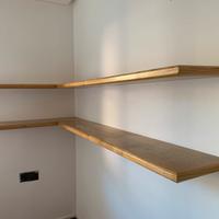 Coppia mensole angolari a scomparsa