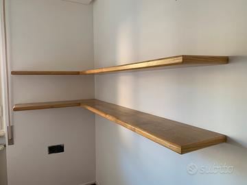 Coppia mensole angolari a scomparsa