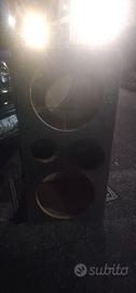 Box subwoofer  2 38 rinforzato e legno M