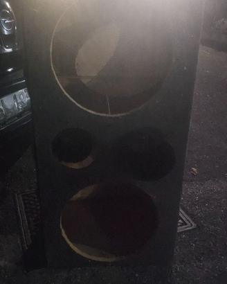 Box subwoofer  2 38 rinforzato e legno M