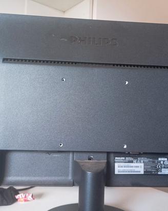 Philips Monitor VGA 203V5LSB26 Monitor 20" LED