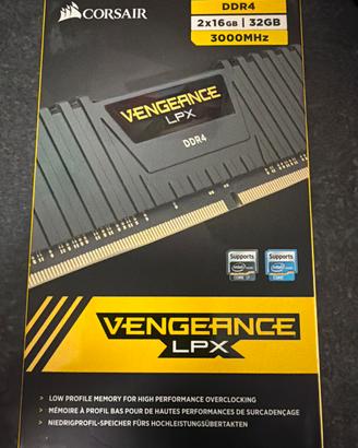 Corsair ddr4 16x2 gb 32 gb cmk32gx4m2b3000c15