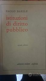 ISTITUZIONI DI DIRITTO PUBBLICO