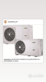 Pompa do calore Beretta 16 kw