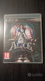 Alice Madness Returns PS3 