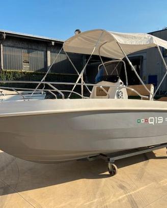 Barqa Q19 con Honda BF40E 2026 - 180 ore