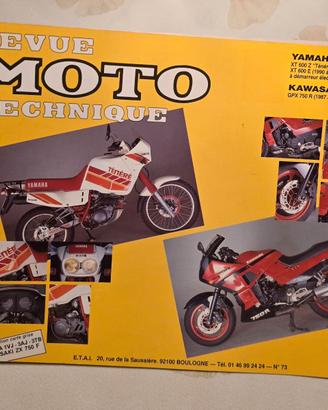 Yamaha XT 600 Z/E Teneré e Kawasaki GPX 750 R
