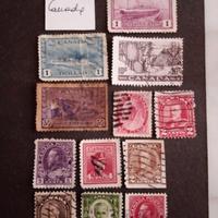 Vecchi francobolli Nord America