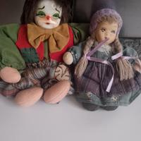 2 bambole vecchi, rari. collezione