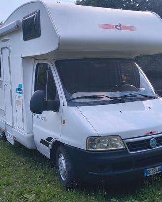 Camper Fiat ducato 28jtd no aria condizionata 6 po