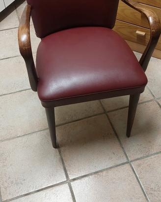 poltroncina per scrivania retro'