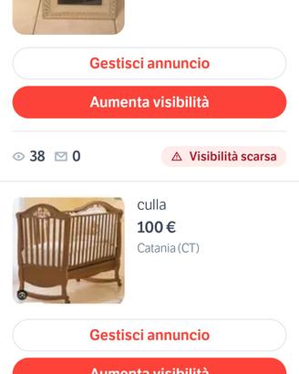 culla x bambini