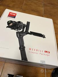 Gimbal Zhiyun Weebill Lab con follow focus