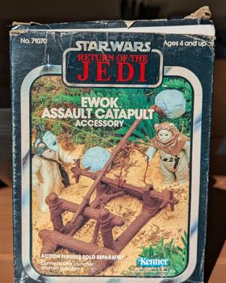 Star Wars Catapulta Ewok Kenner 1983 VINTAGE